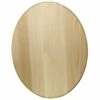 Basswood Oval Plaque By Make Market®