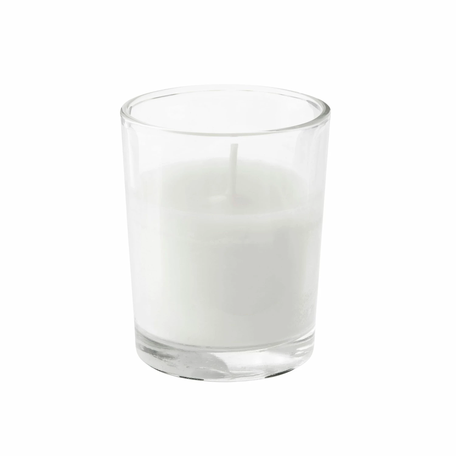 12 Ivory Glass Votive Candles By Ashland® Basic Elements™ - Image 5