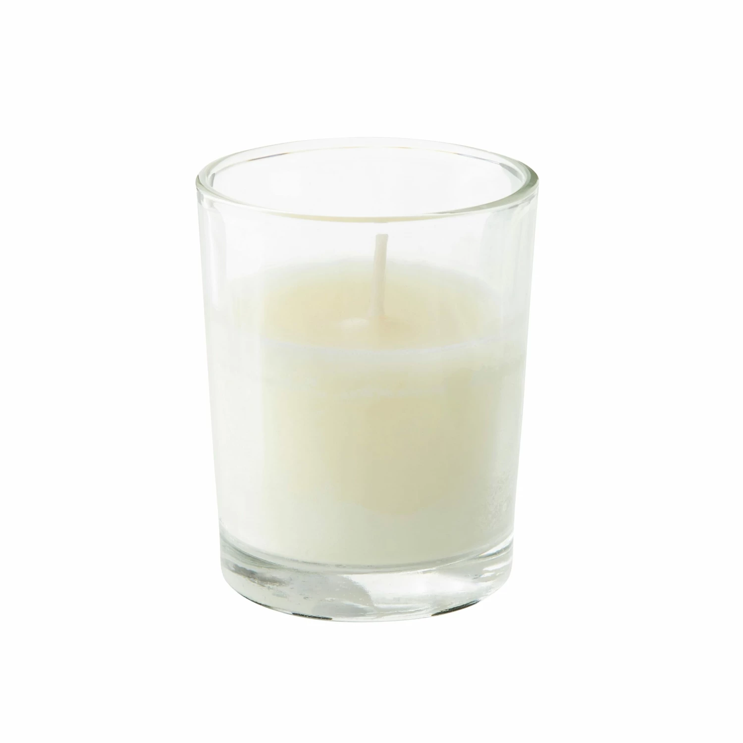 12 Ivory Glass Votive Candles By Ashland® Basic Elements™ - Image 4