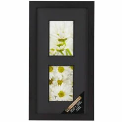 Black 2-Opening Gallery Frame With Black Double Mat By Studio Décor®