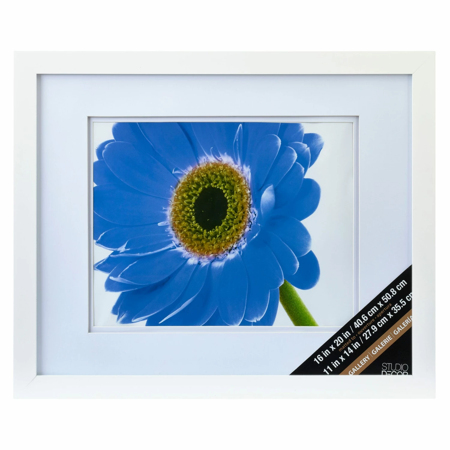 White Gallery Wall Frame With Double Mat By Studio Décor® - Image 8