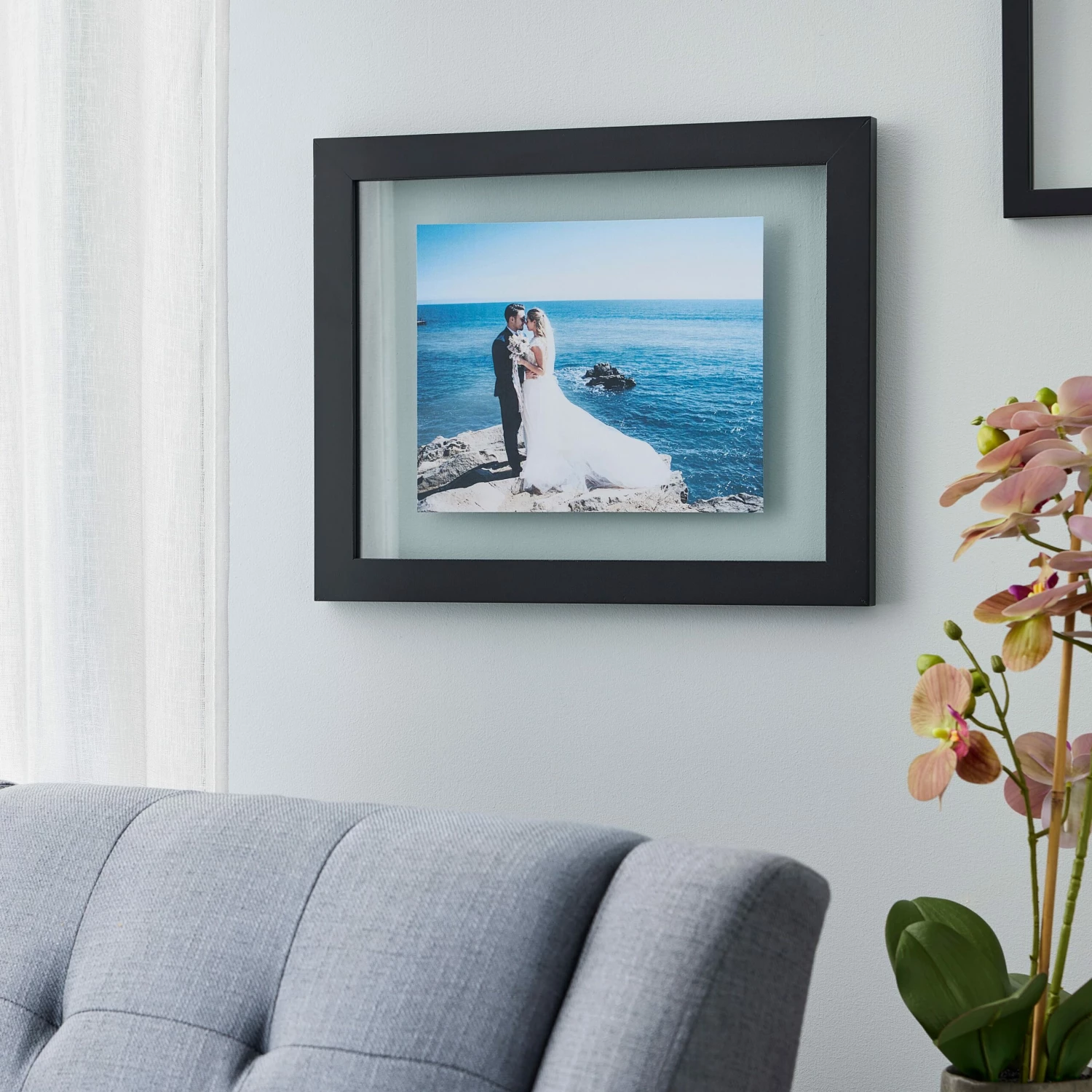 Black 11" X 14" Float Frame, Gallery By Studio Décor® - Image 2