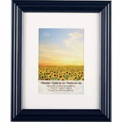 4 Pack Black 5" X 7" Frame With Mat, Lifestyles™ By Studio Décor®