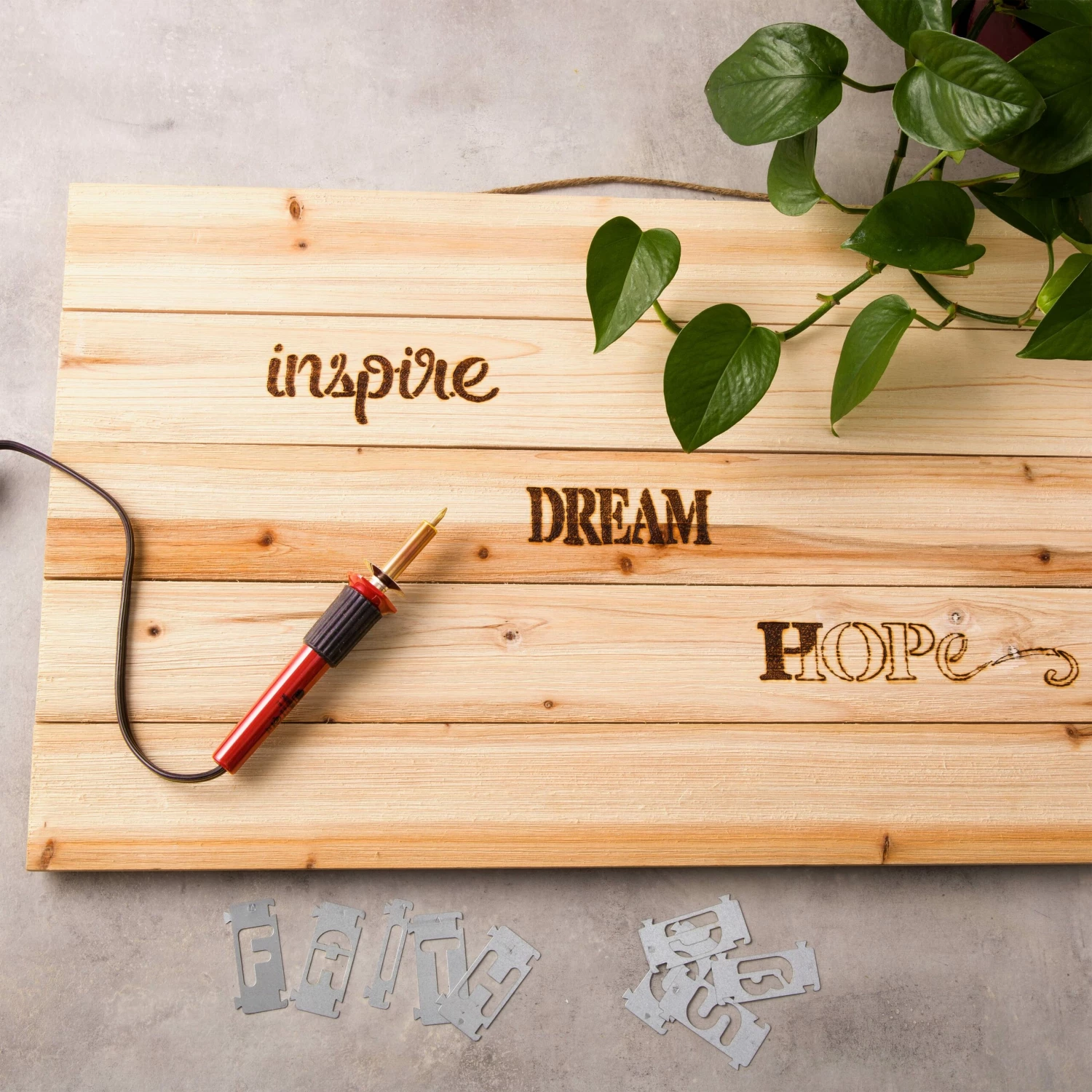 26" Wood Pallet Rectangle Plaque By Make Market® - Image 4