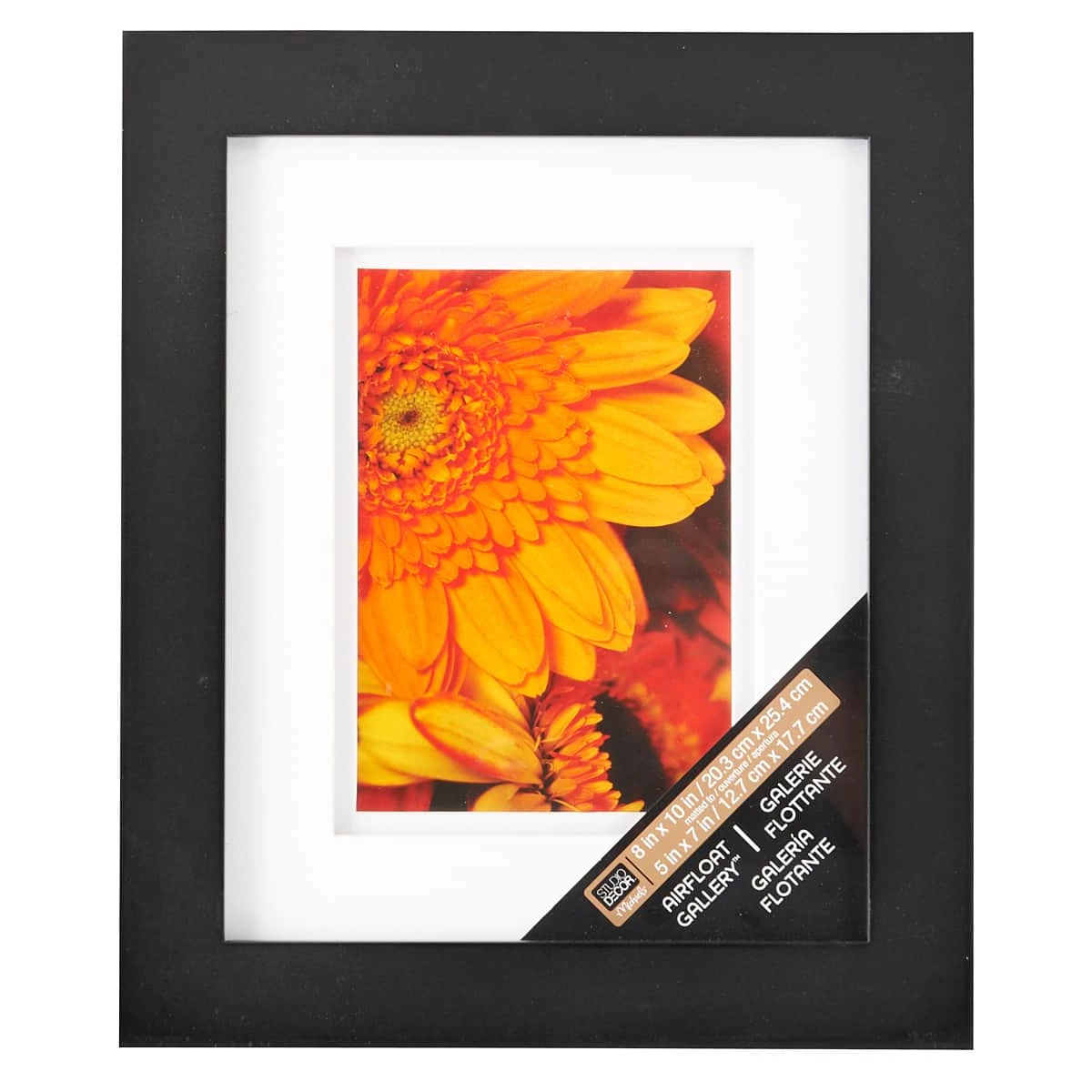 Black Gallery Frame With Double Mat By Studio Décor® - Image 4