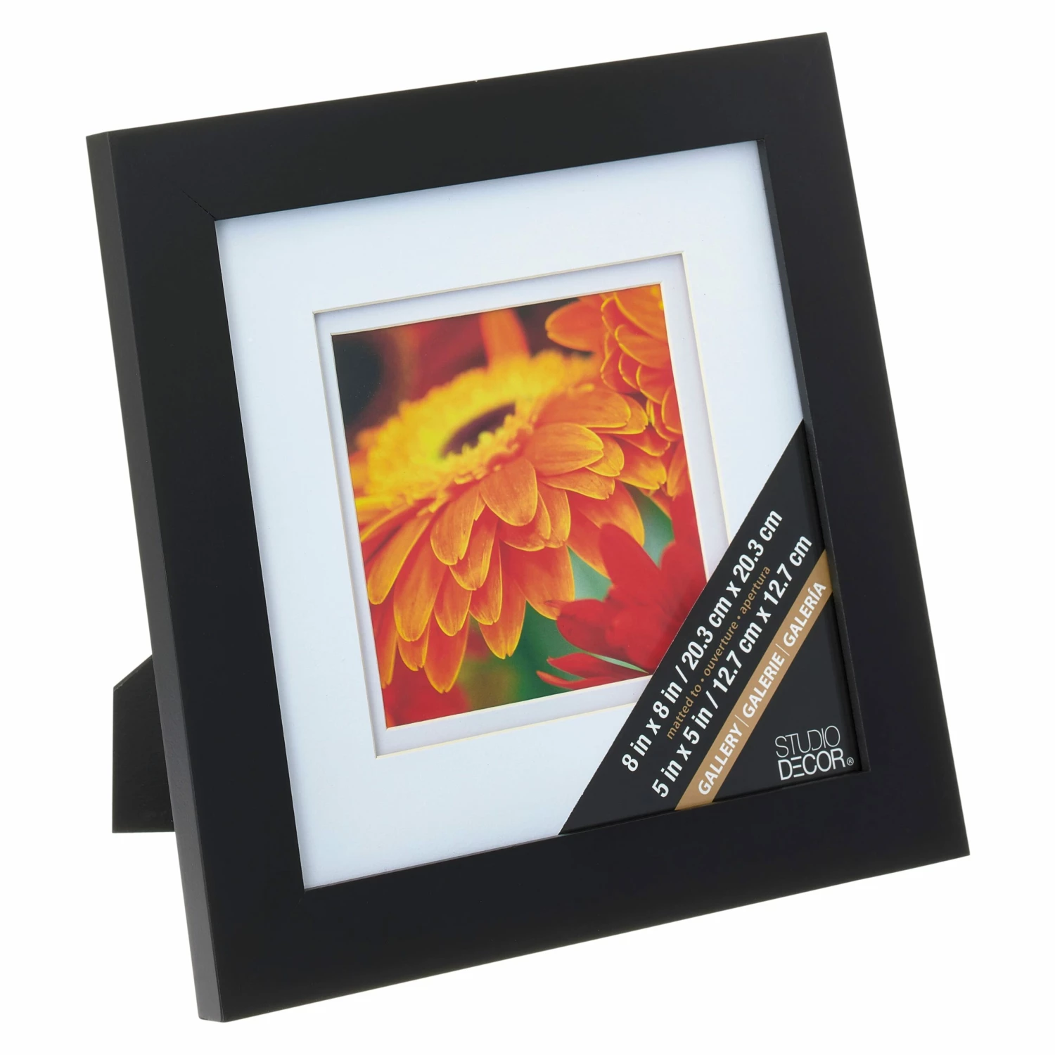 Black Gallery Frame With Double Mat By Studio Décor® - Image 3