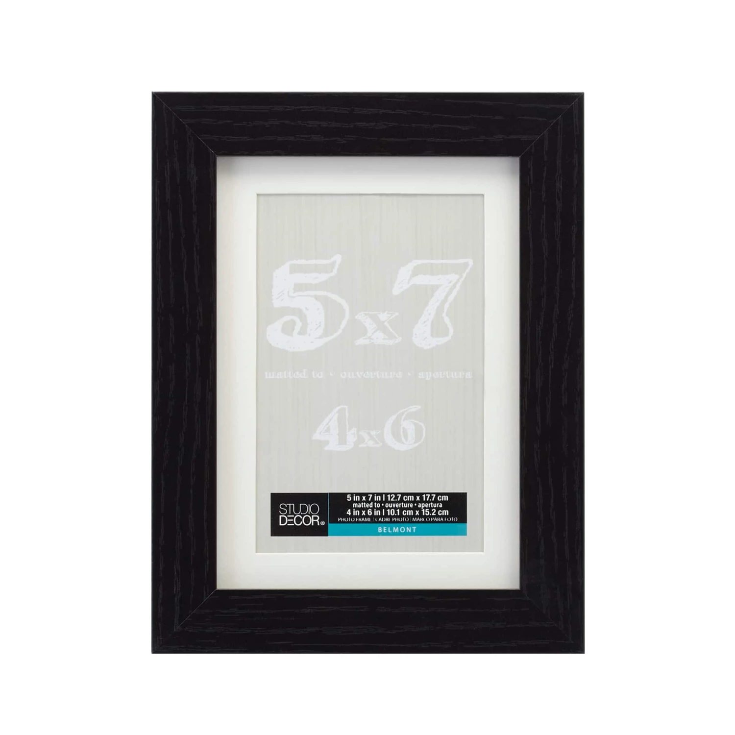 Black Belmont Frame With Mat By Studio Décor® - Image 5