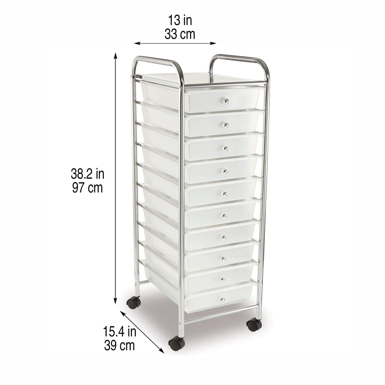 10 Drawer Rolling Cart By Simply Tidy™ - Image 8