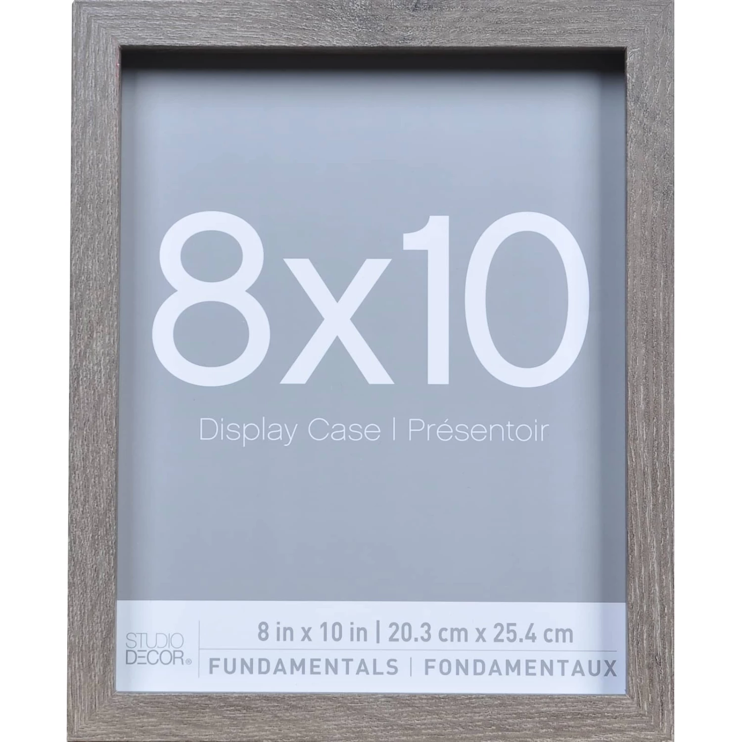 3-Pack Gray 8" X 10" Shadow Boxes, Fundamentals By Studio Décor® - Image 4