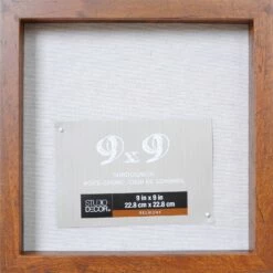 Honey Belmont Shadow Box By Studio Décor®