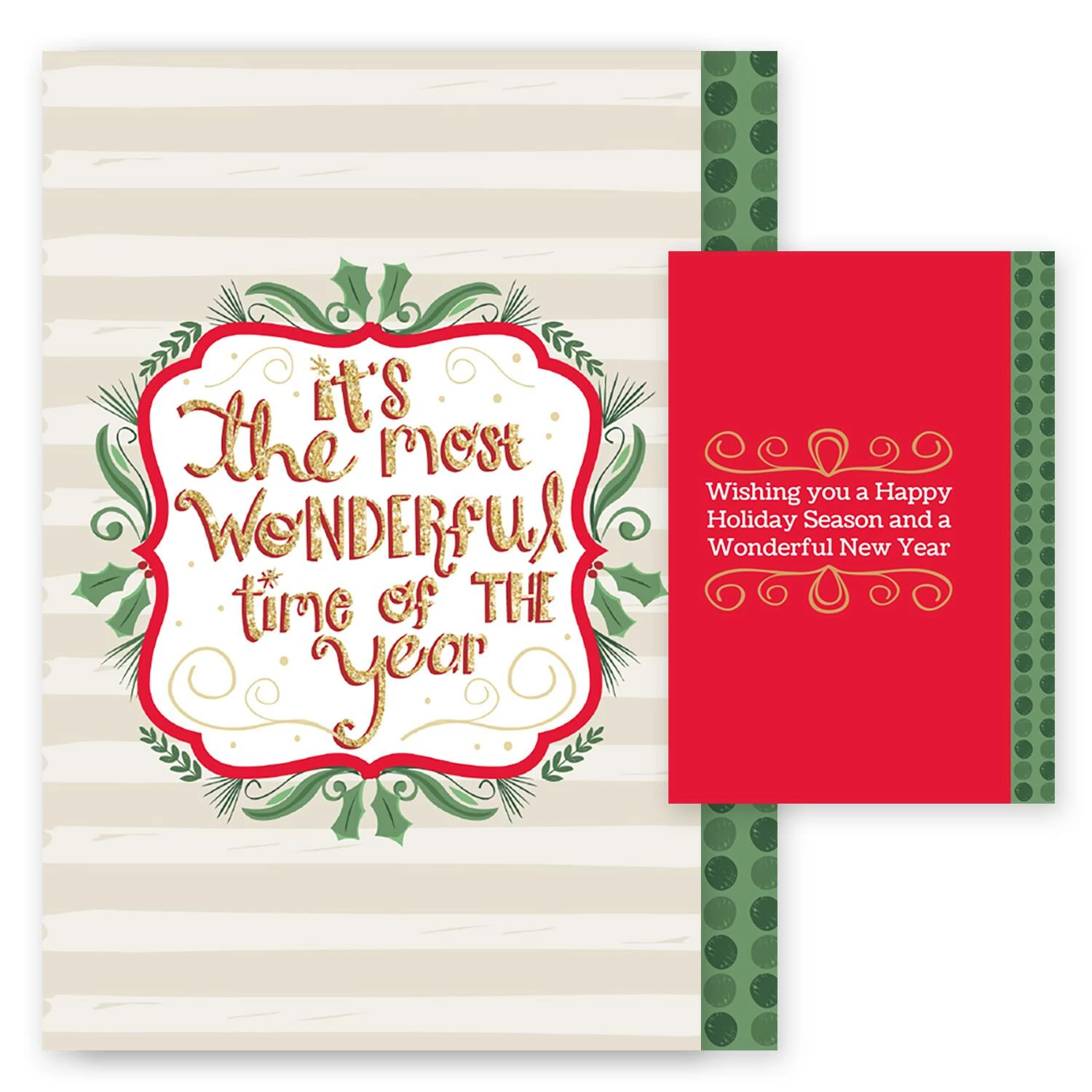 Hortense B. Hewitt Co. Sparkle Holiday Cards - Image 2