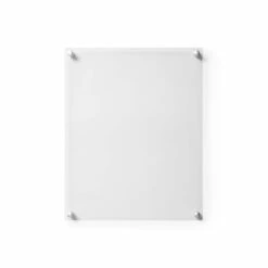 Cool Modern Clear Acrylic Float Frame With Silver Hardware