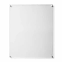 Cool Modern 2 Pack Clear Acrylic Float Frame With Silver Hardware