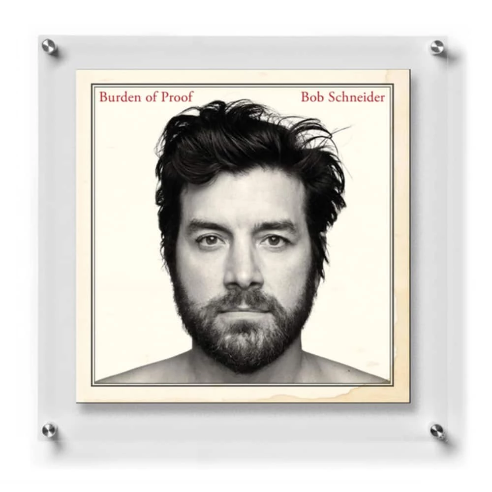 Wexel Art 12' X 12'' Acrylic Floating Frame For Album Covers With Silver Hardware