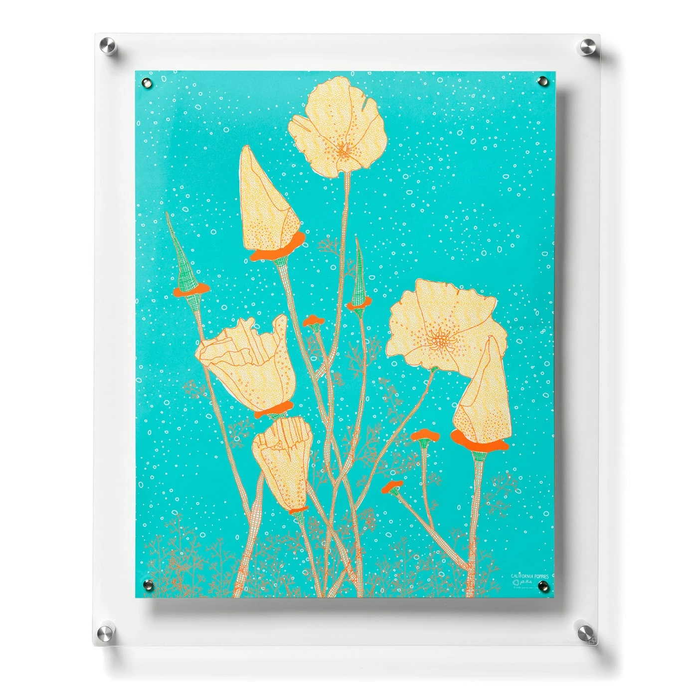 Wexel Art Easy Change Acrylic Floating Frame With Silver Hardware - Image 15