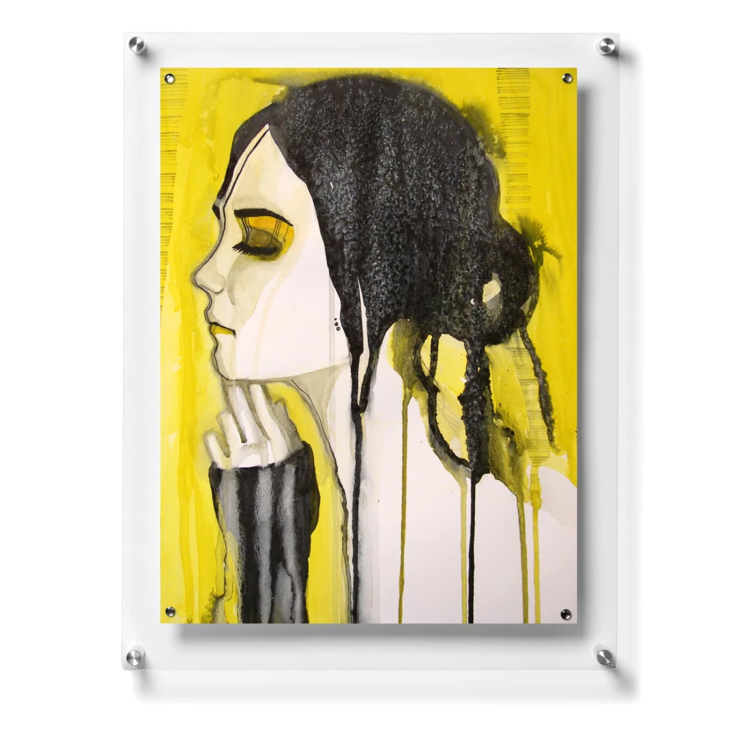 Wexel Art Easy Change Acrylic Floating Frame With Silver Hardware - Image 20