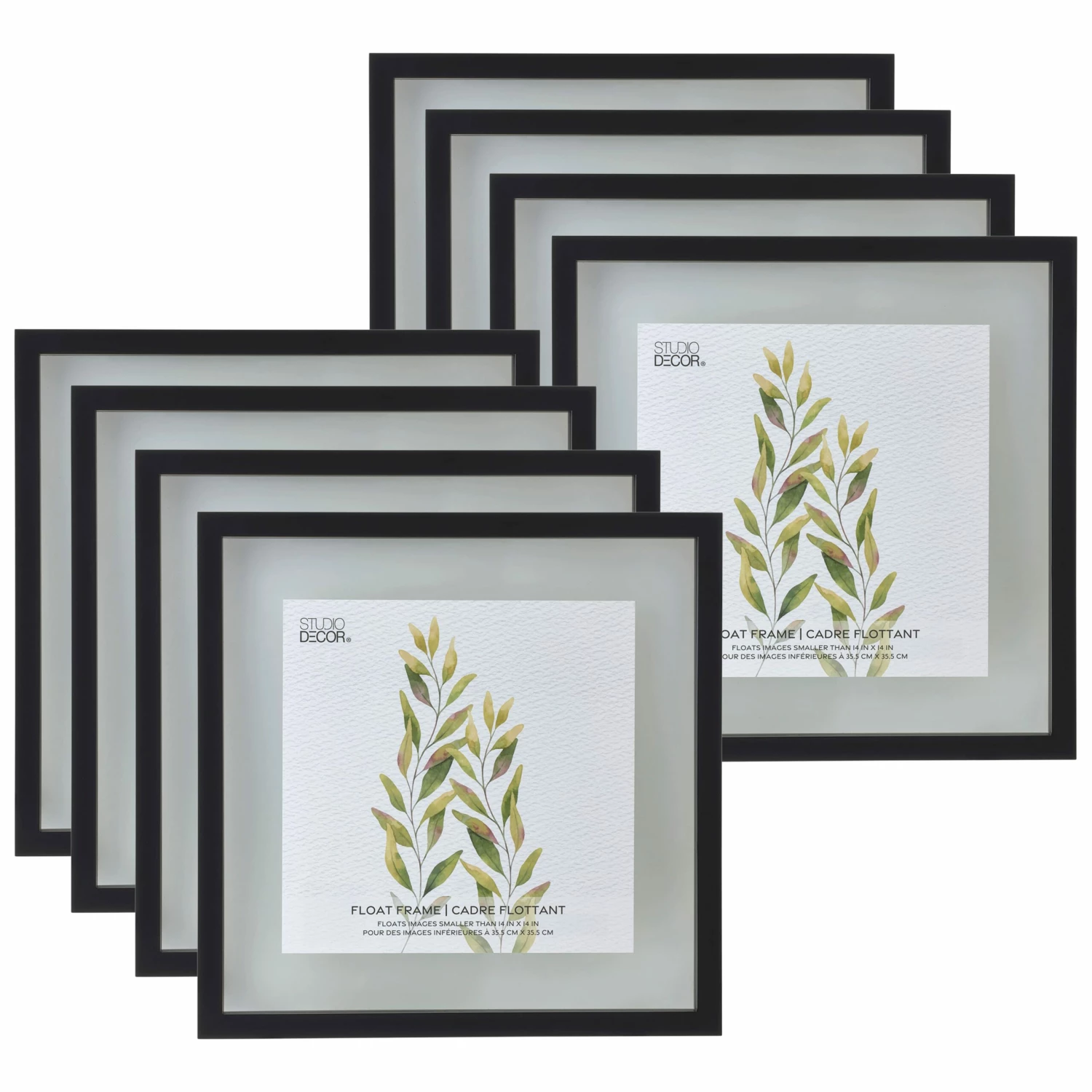 8 Pack: Black Float Frame By Studio Décor® - Image 13