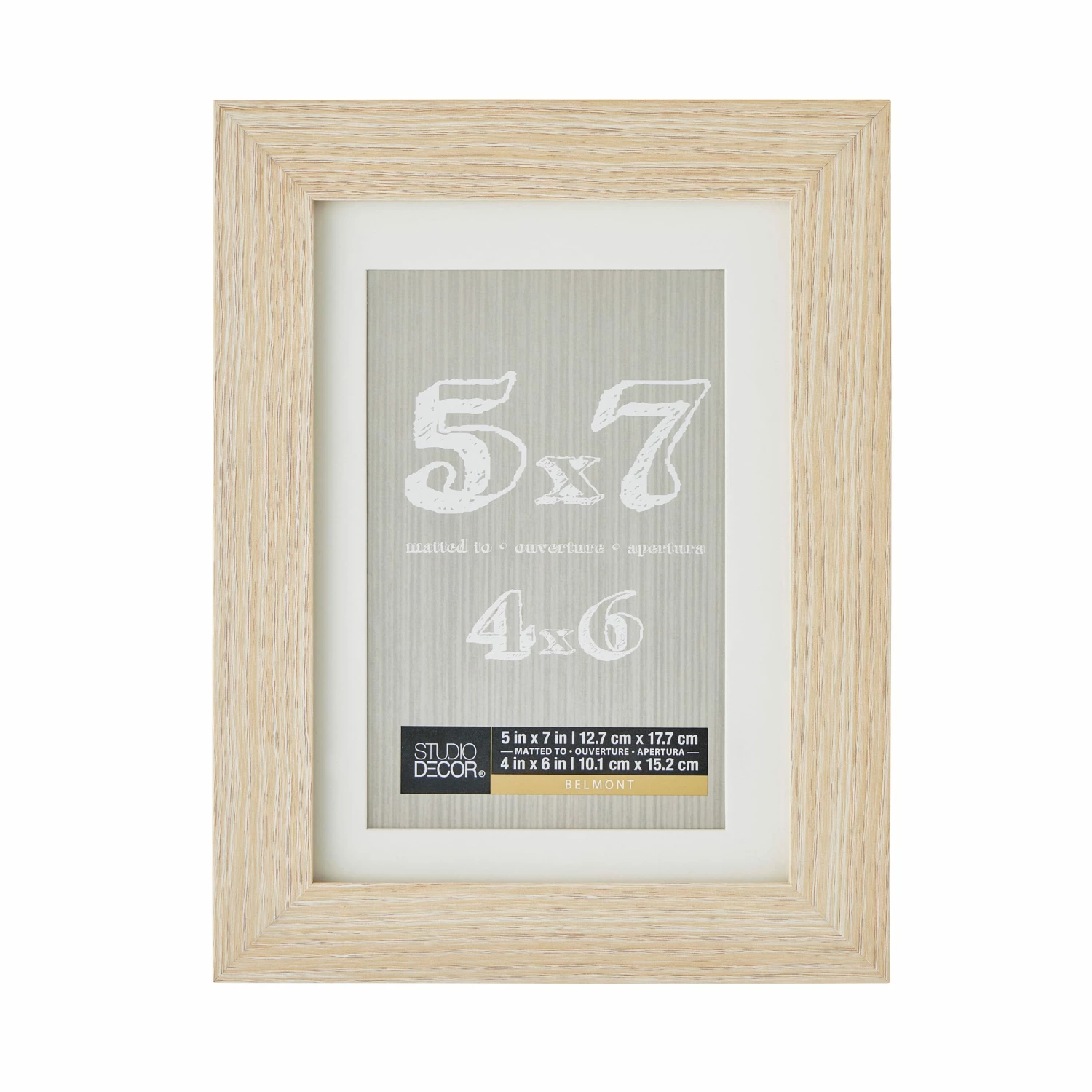 8 Pack: Blonde Frame With Mat, Belmont By Studio Décor® - Image 8